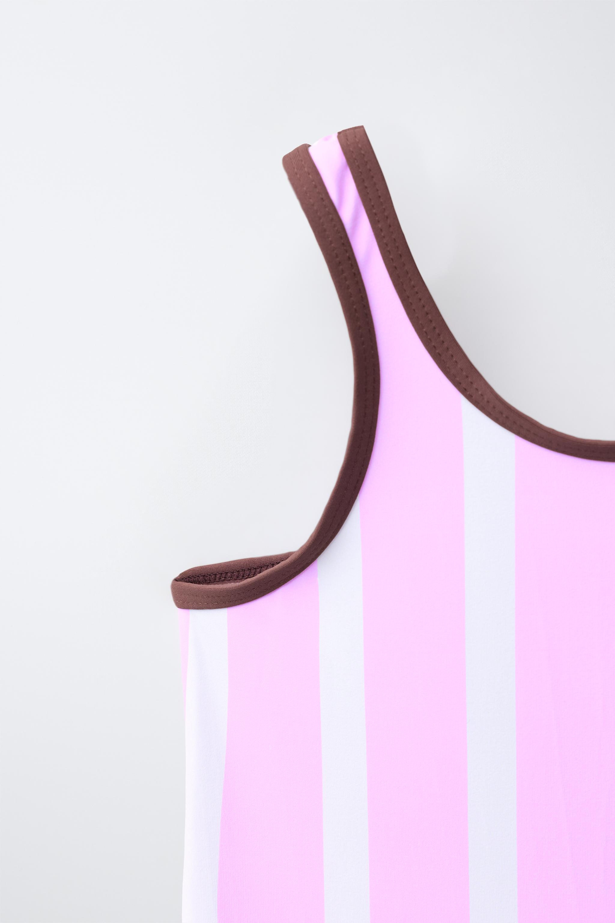 6-14 YEARS/ STRIPED PUKAS SURF SWIMSUIT